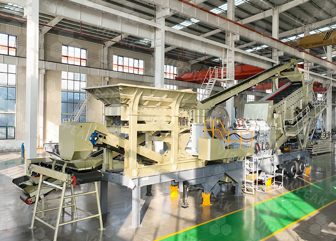 墨西哥采石场时产150吨破碎加工项目